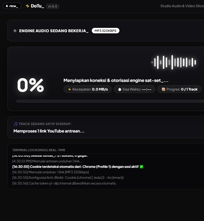 DoTu - YouTube Audio & Video Batch Slicer Studio Showcase Gallery 3
