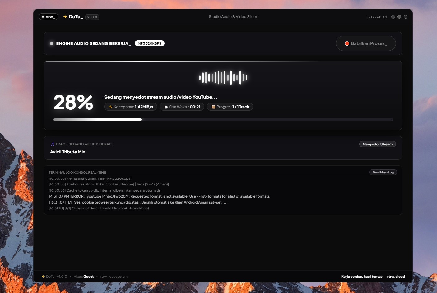 DoTu - YouTube Audio & Video Batch Slicer Studio Showcase Gallery 4